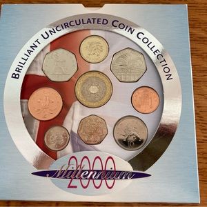 Royal Mint British Commemorative Coins Millenium